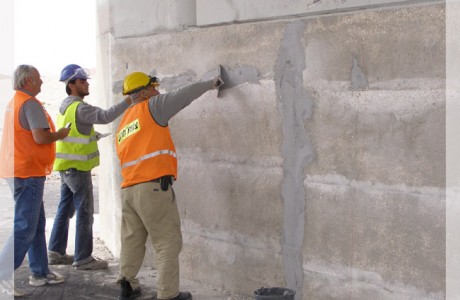 יישור קירות לביצוע חיזוק גשר 