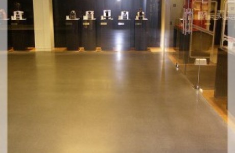 Concrete floors