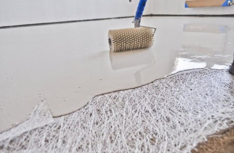 Installation of floor with damaged underlayment